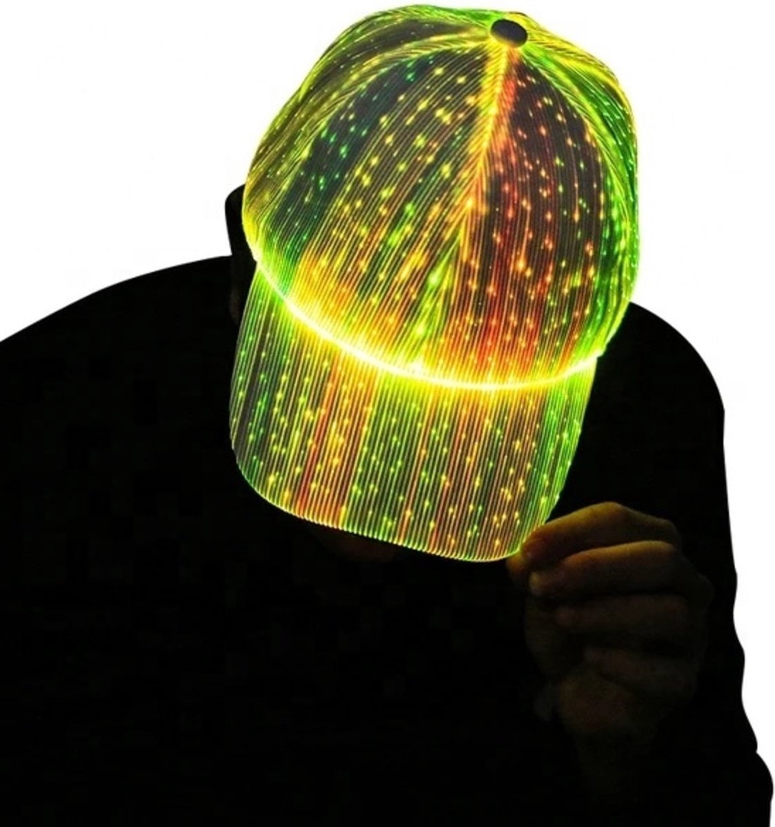 Westlight Lichtgevende pet - Liminous cap - pet voor festival - unisex (logo)