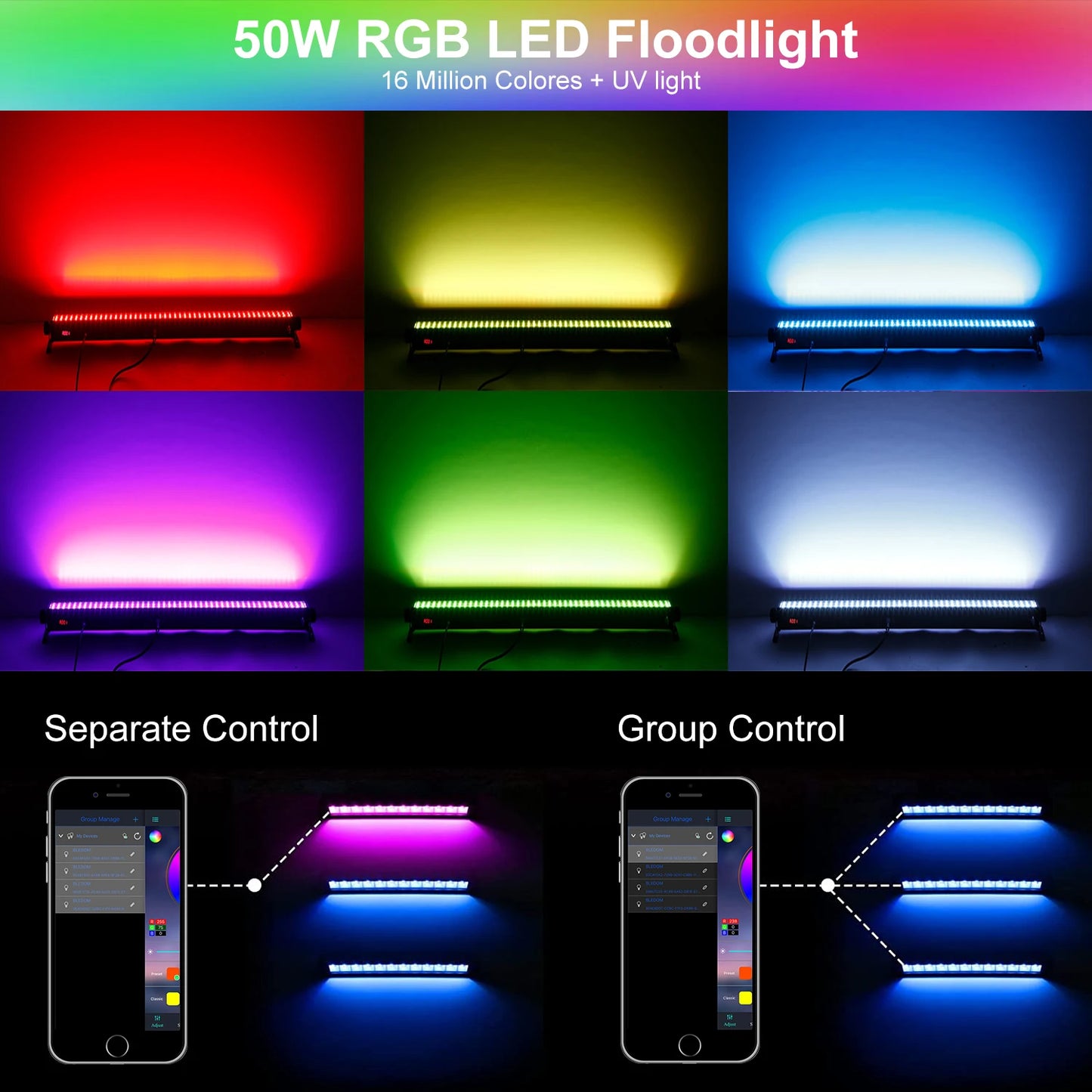 Blacklight - UV light 50W