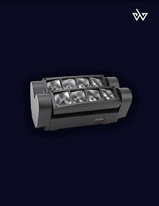 Discolamp LED Light Beam Moving Head - DMX - RGBW - 8x10W