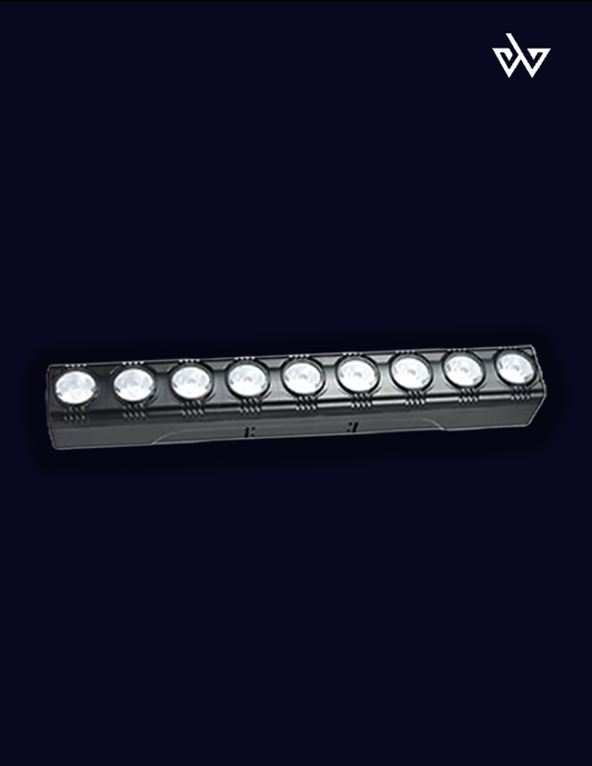 PAR led discolicht - Wall Wash RGB 9x 12W DMX 108W