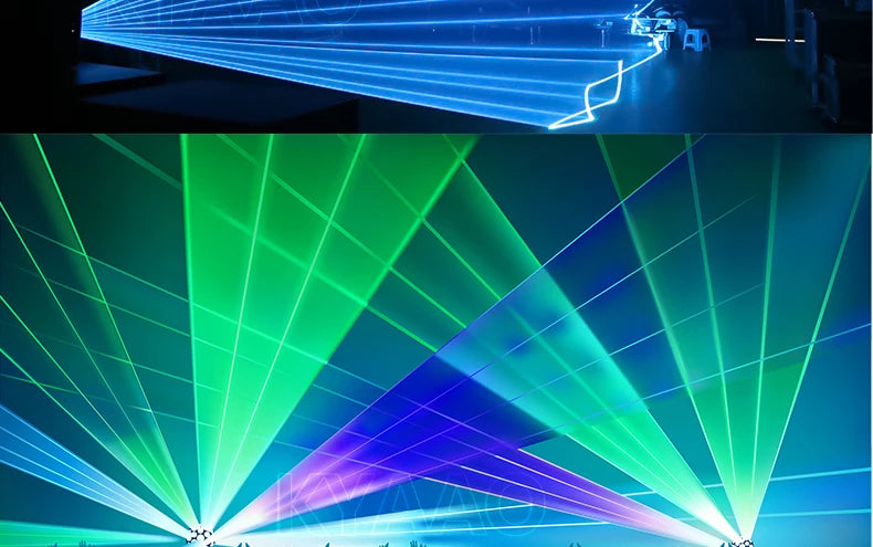3W animatie laser
