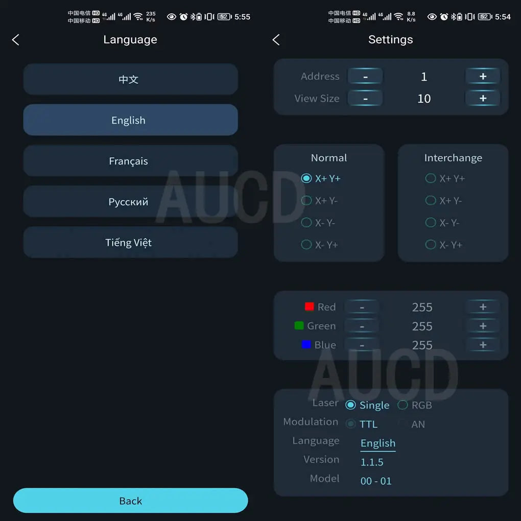 Animatie Laser 2W (Waterdicht + App)