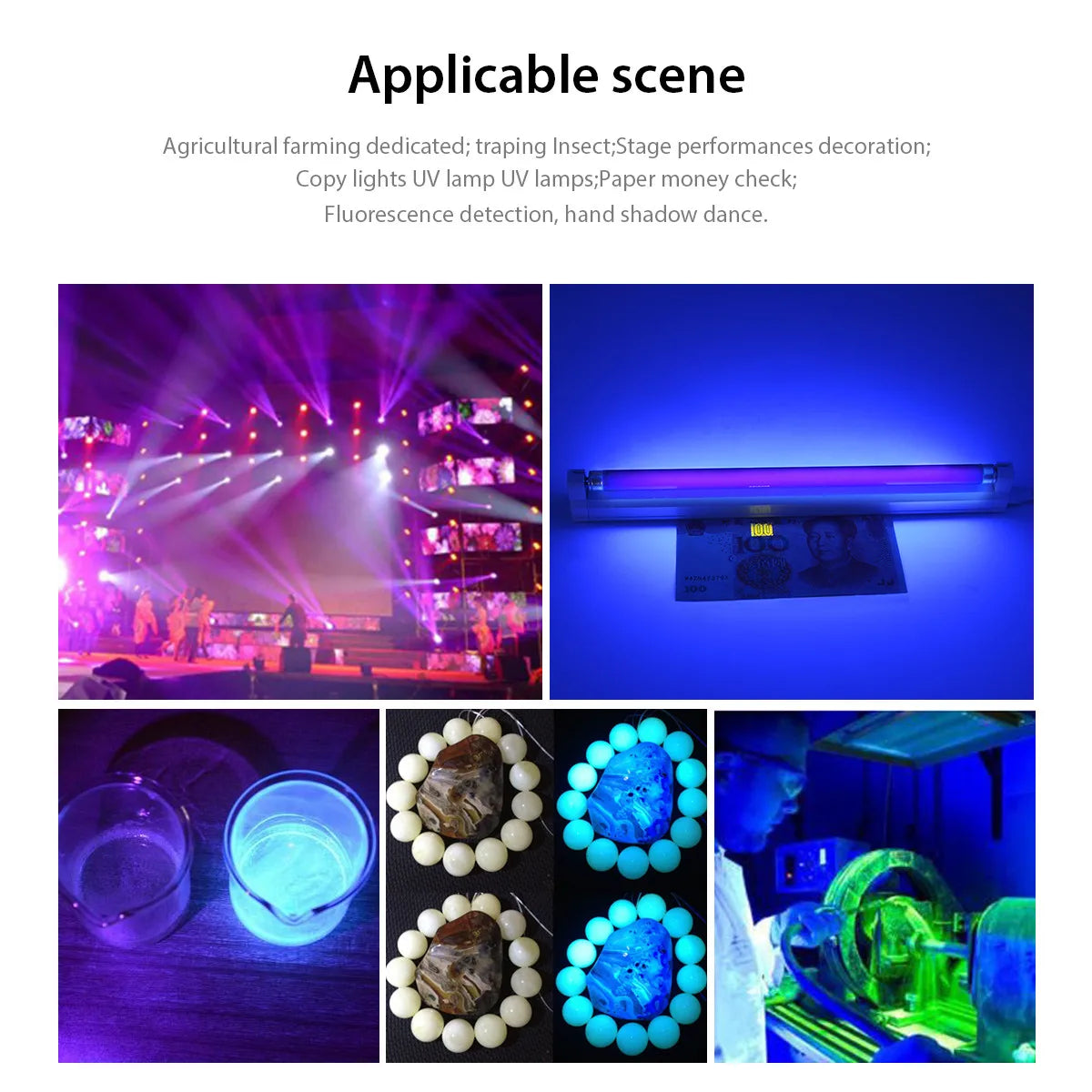 220V 8W Ultraviolette Lamp - Uv - T5 Buis
