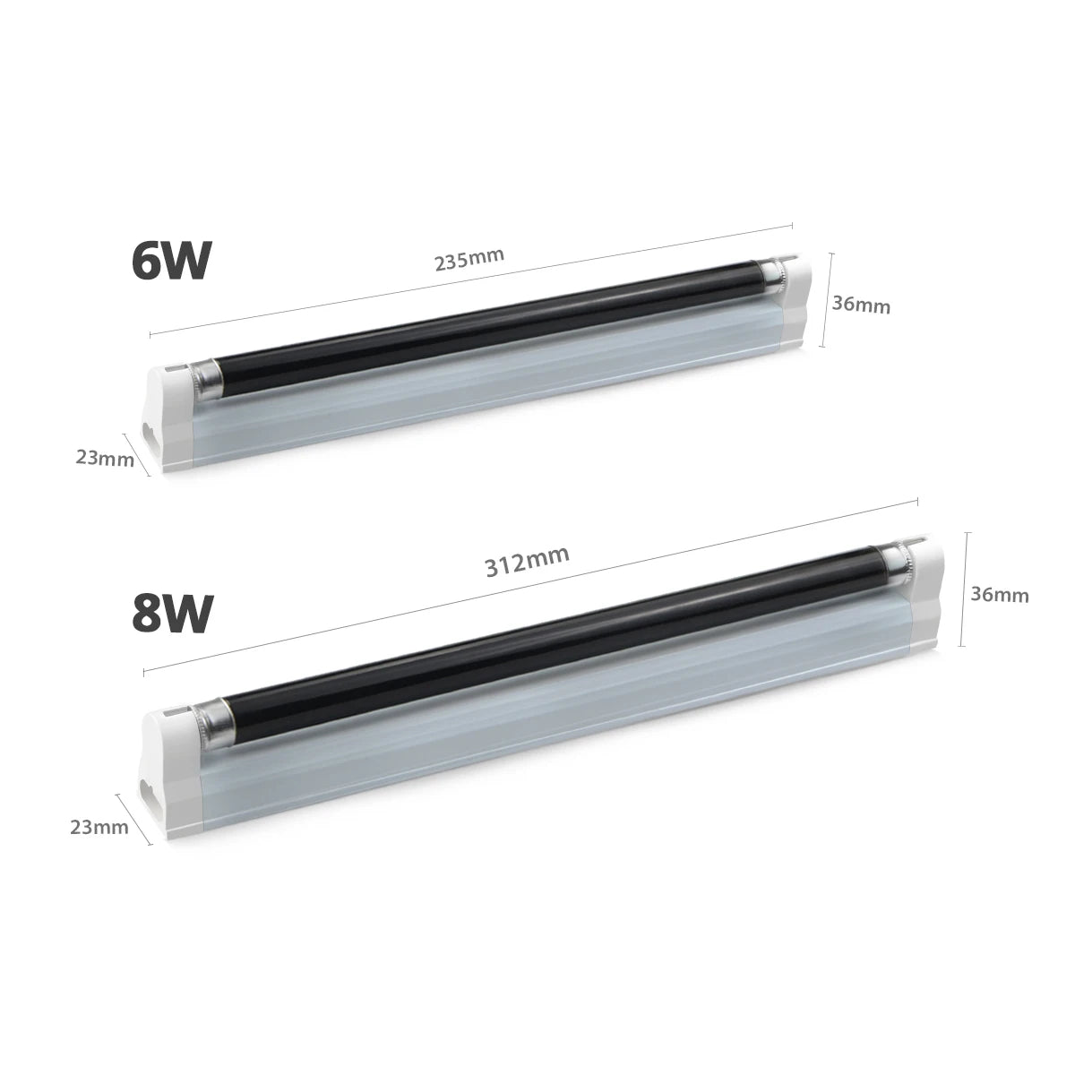 220V 8W Ultraviolette Lamp - Uv - T5 Buis