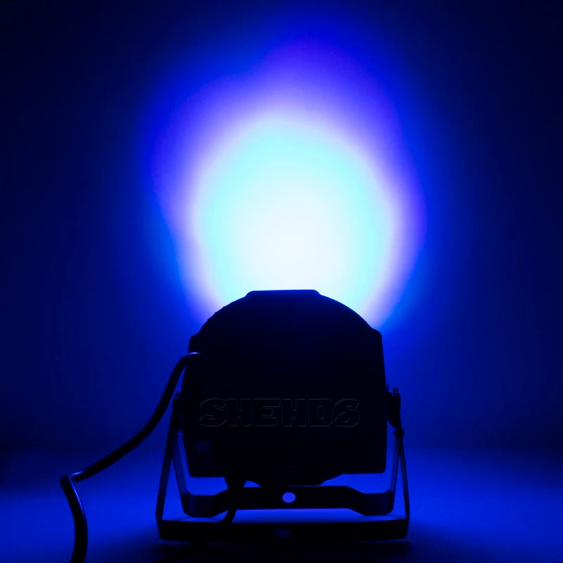 7x12 W/18 W RGBWA + UV LED Platte Par Licht