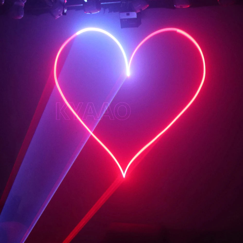 3W animatie laser