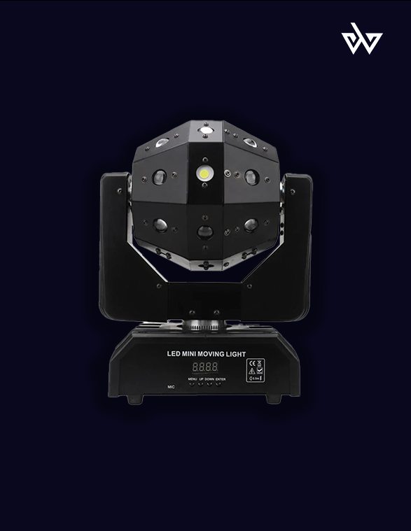 Moving Head Discobal - RGB (3 in 1)
