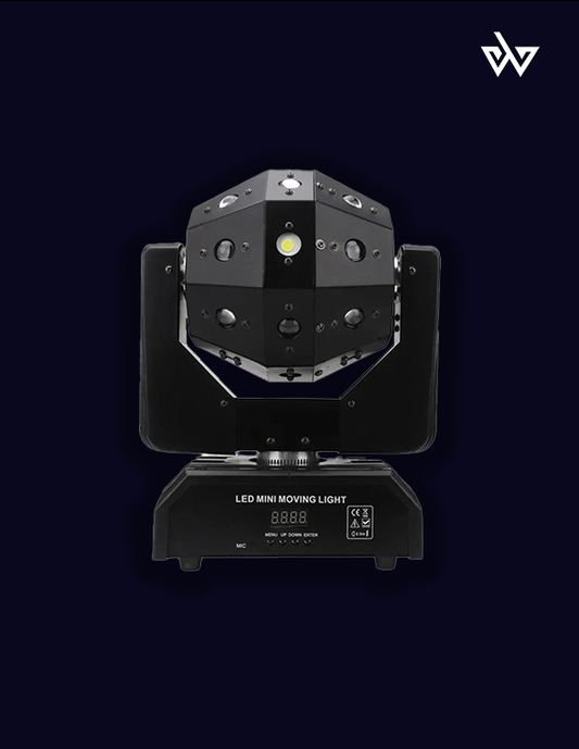 Moving Head Discobal - RGB (3 in 1)