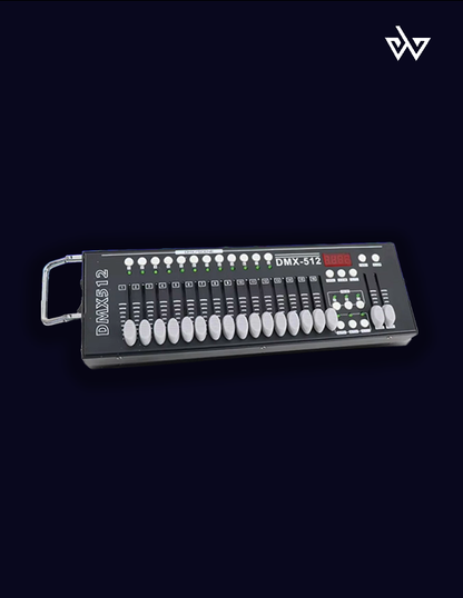 DMX controller 16 kanalen naast elkaar