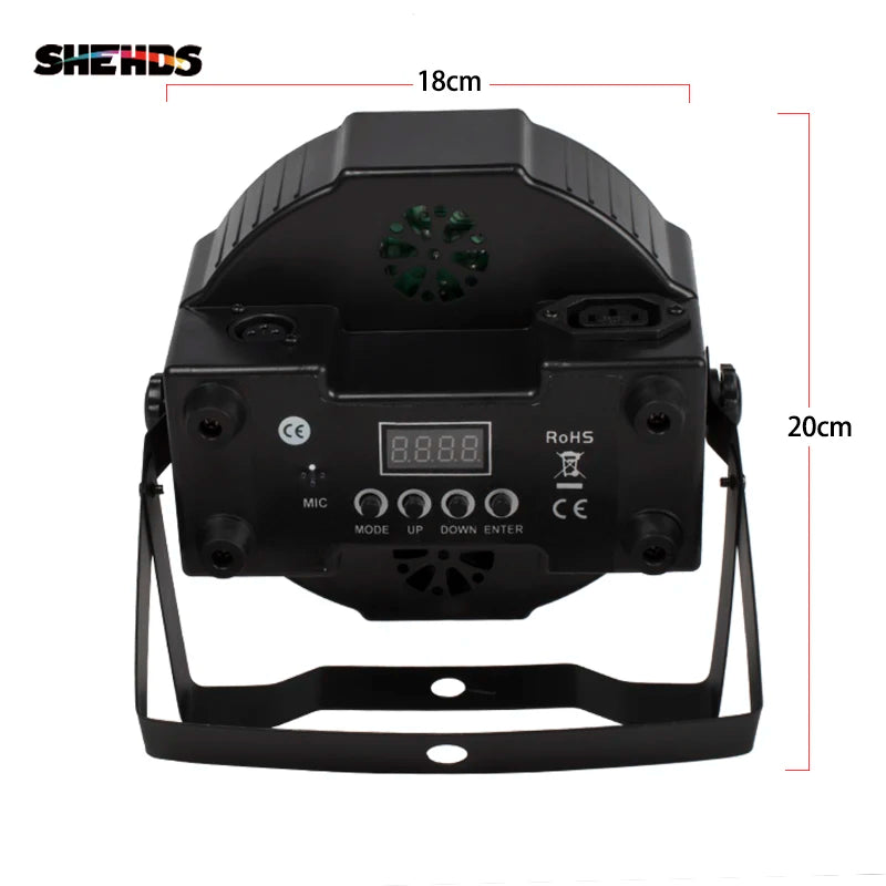 LED Par - 7 X 18W  &  7 X 12W