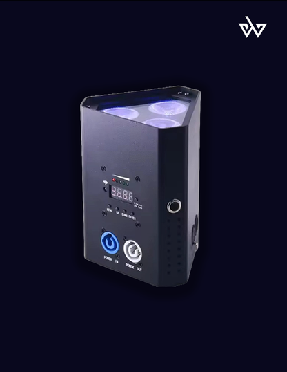 Par Licht 3X18W Rgbwa + Uv 6in1 - Dmx512