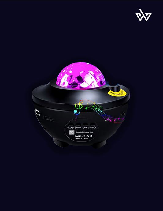 Projectorlicht Bluetooth Muziekspeaker - Sterrenprojector