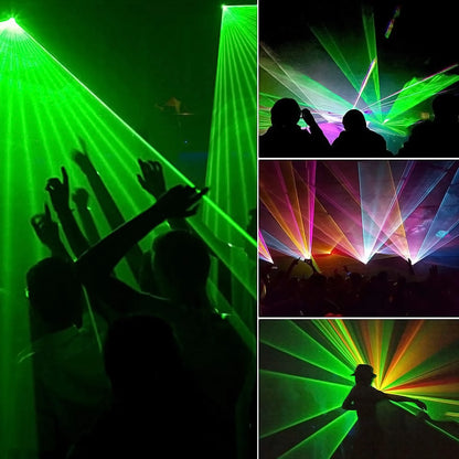 4 Lens Laser Animation Laser Light