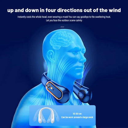 Draagbare Nekventilator – Oplaadbare Mini Cooling Fan