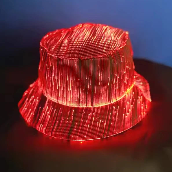 Led Fiber Bucket Hat