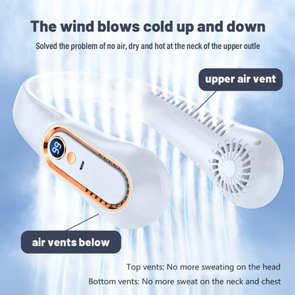 Draagbare Nekventilator – Oplaadbare Mini Cooling Fan