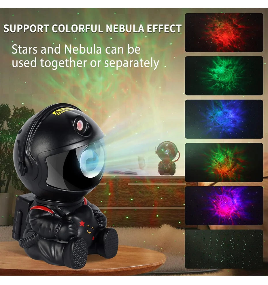 Galaxy Star Astronaut Projector Lamp – LED Sterrenhemel Nachtlamp