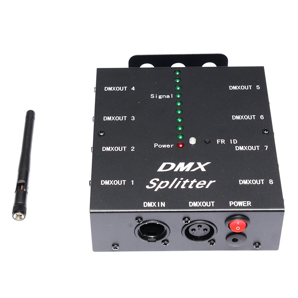 DMX512 Splitter 8 Poorten Isolatie – 3Pin Optical Versterker