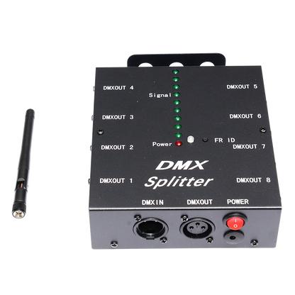 DMX512 Splitter 8 Poorten Isolatie – 3Pin Optical Versterker