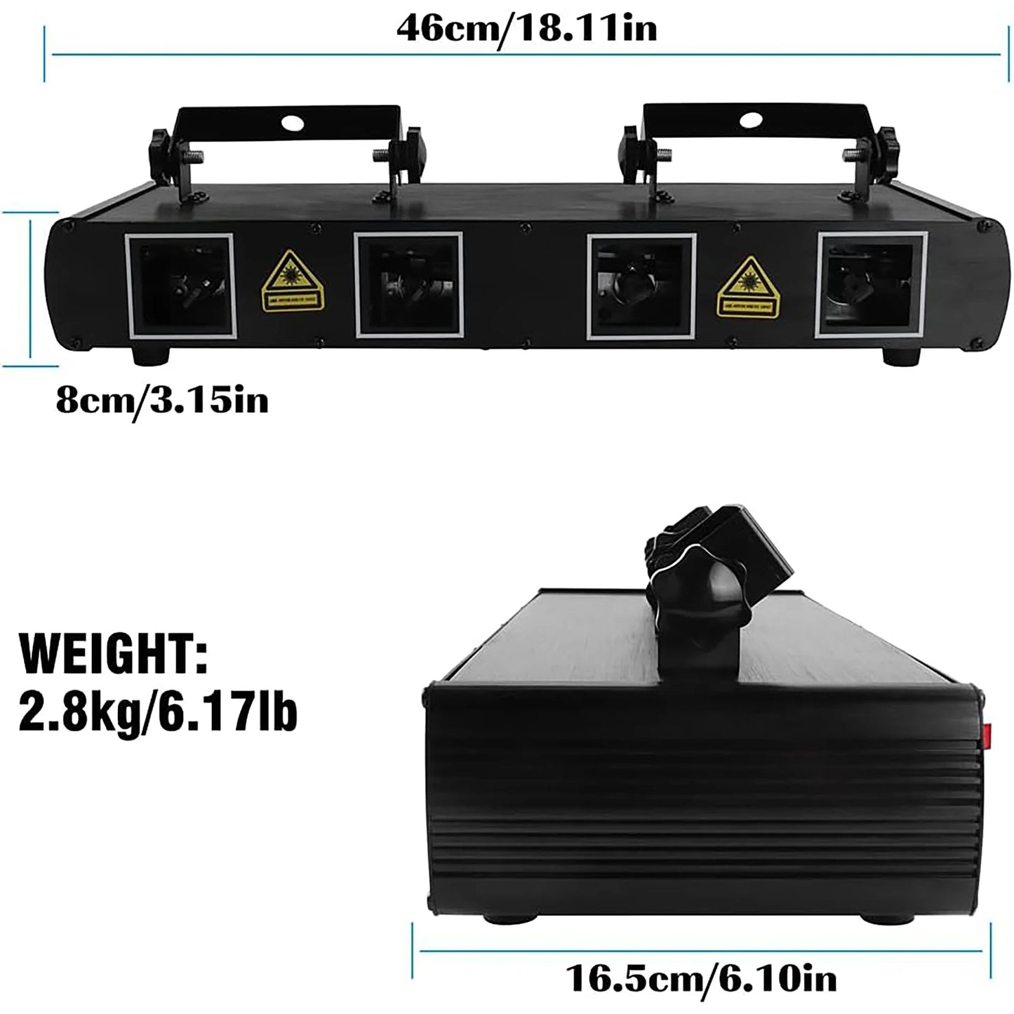 4 Lens Laser Animation Laser Light
