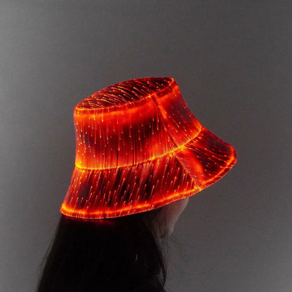 Led Fiber Bucket Hat