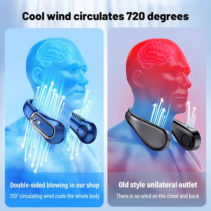 Draagbare Nekventilator – Oplaadbare Mini Cooling Fan
