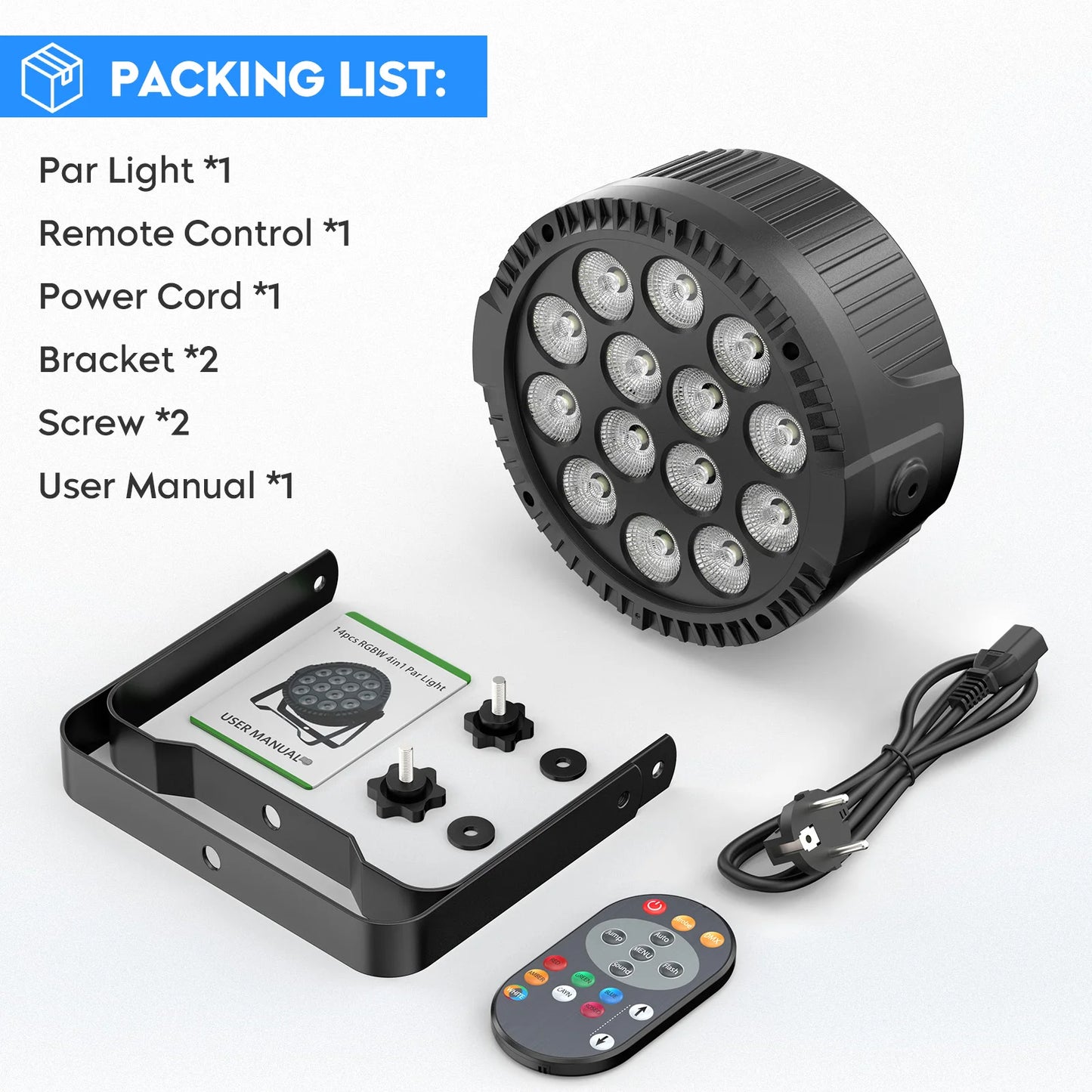 Par - 14x4W (Bluetooth & APP-Besturing)