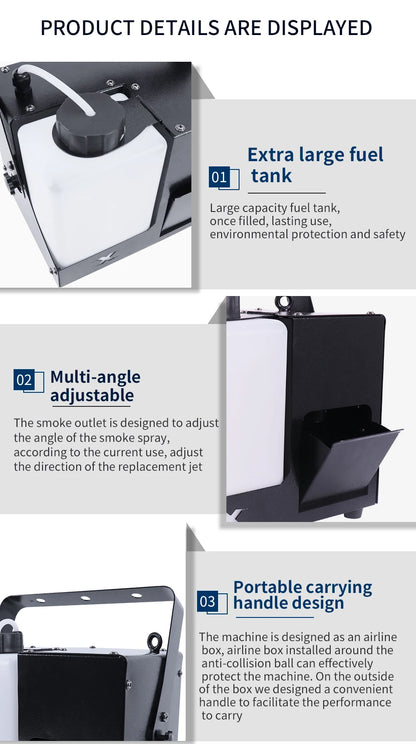 Hazer - mistmachine - 500W (waterbasis)