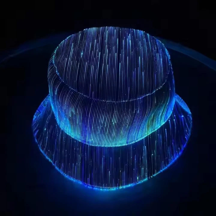 Led Fiber Bucket Hat