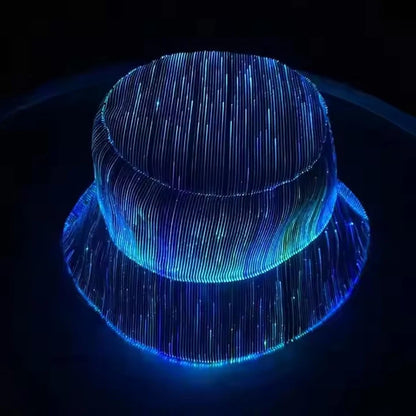 Led Fiber Bucket Hat