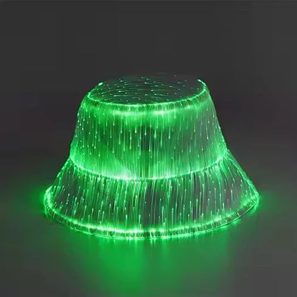Led Fiber Bucket Hat