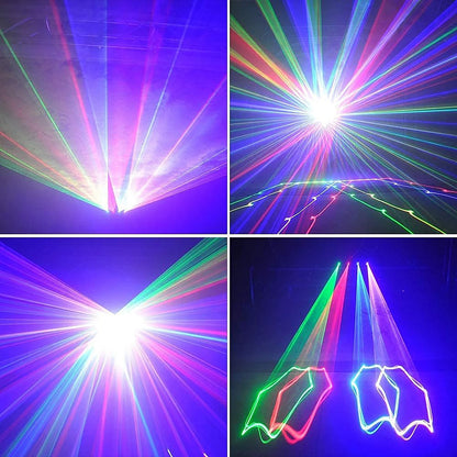 4 Lens Laser Animation Laser Light