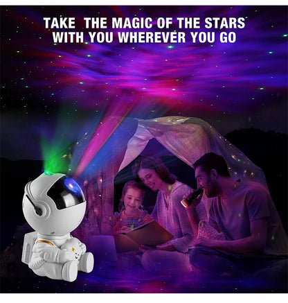Galaxy Star Astronaut Projector Lamp – LED Sterrenhemel Nachtlamp