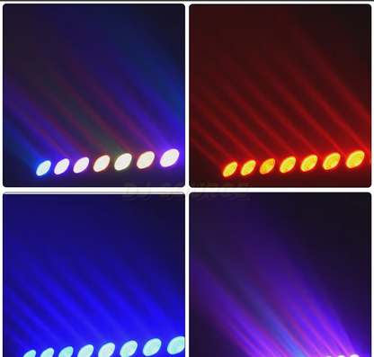 PAR led discolicht - Wall Wash RGB 9x 12W DMX 108W