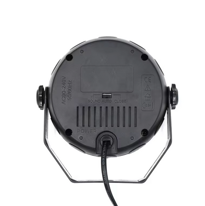 Led Par Licht- 6X3W Rgbw