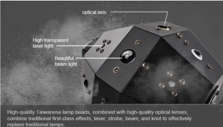 Moving Head Discobal - RGB (3 in 1)