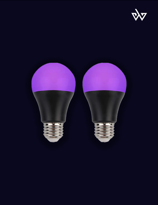 Zwart Gloeilampen 12W Led Uv Blacklight 395-400nm
