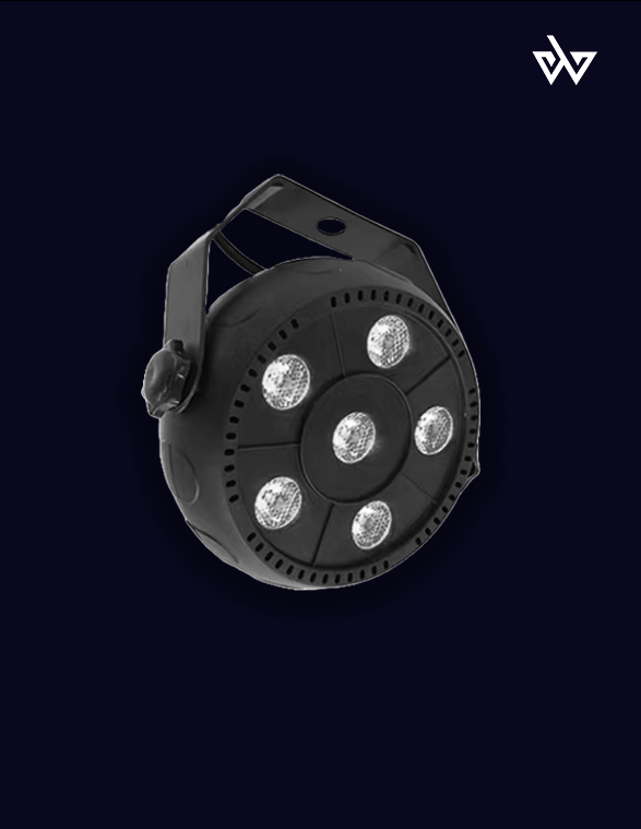 Led Par Licht- 6X3W Rgbw