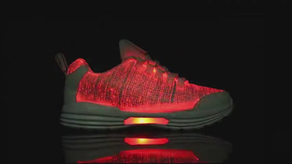 led schoenen fiber met lichtjes