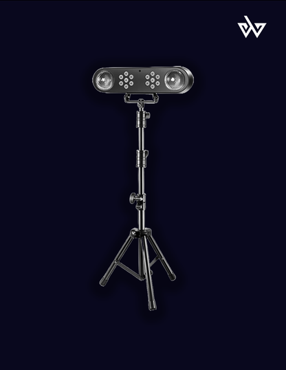Lichtset Statief - (2 par 2 discolamp)
