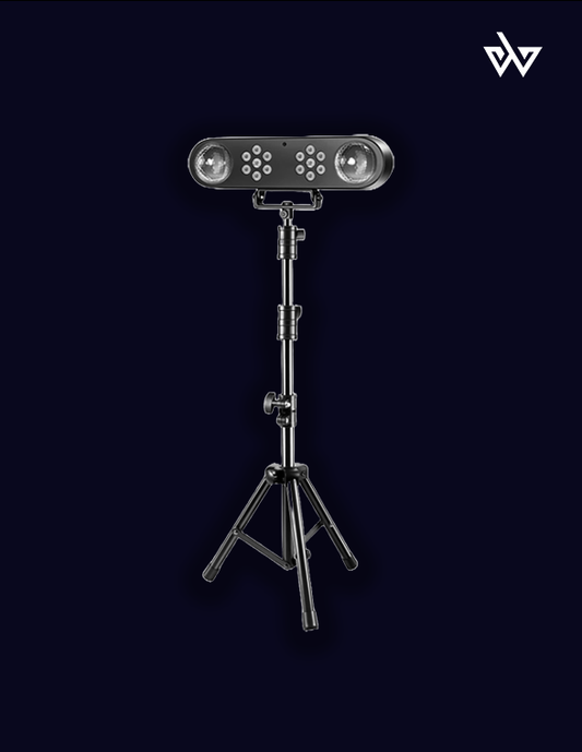 Lichtset Statief - (2 par 2 discolamp)