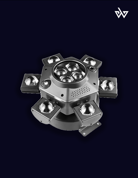 Moving Head 6 Arms - 10x10W